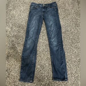 Paige blue skinny verdugo ankle jeans 24 (XS)